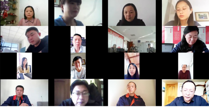 同心聚力抗疫情 线上学习不停歇&mdash;&mdash;伟德国际1946bv官网纪委召开2022年第6次委员学习（扩大）会