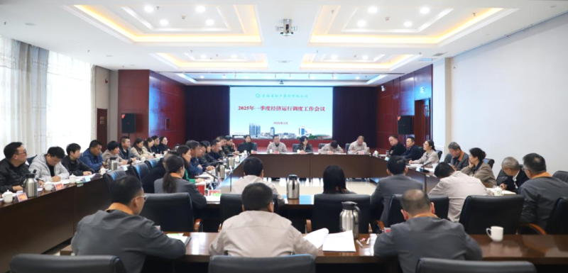 伟德国际1946bv官网召开2025年一季度经济运行调度工作会议