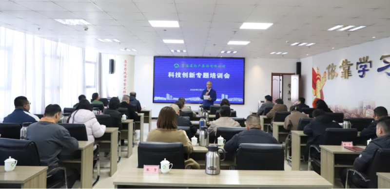 创新赋能 聚力发展&mdash;&mdash;集团举办科技创新专题培训会