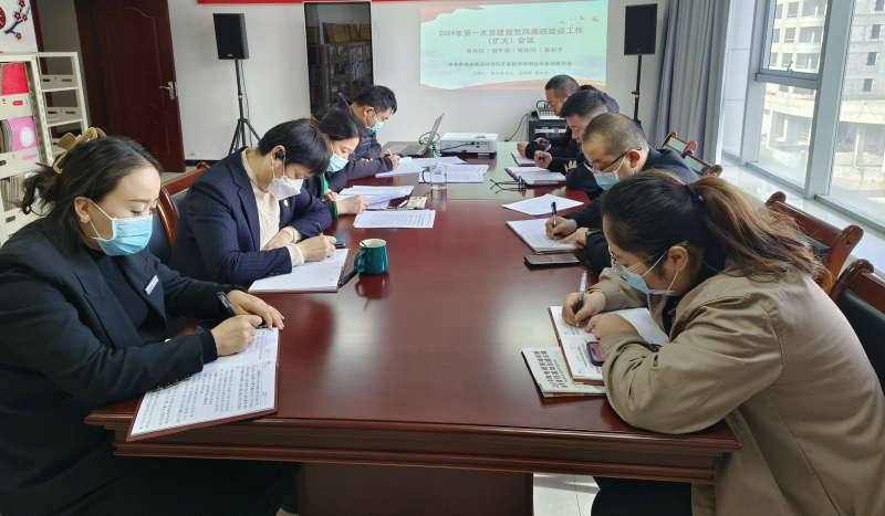 聚共识鼓干劲  转作风重实干 &mdash;&mdash;临空开投公司党支部召开2024年度第一次党建暨党风廉政建设 工作会议