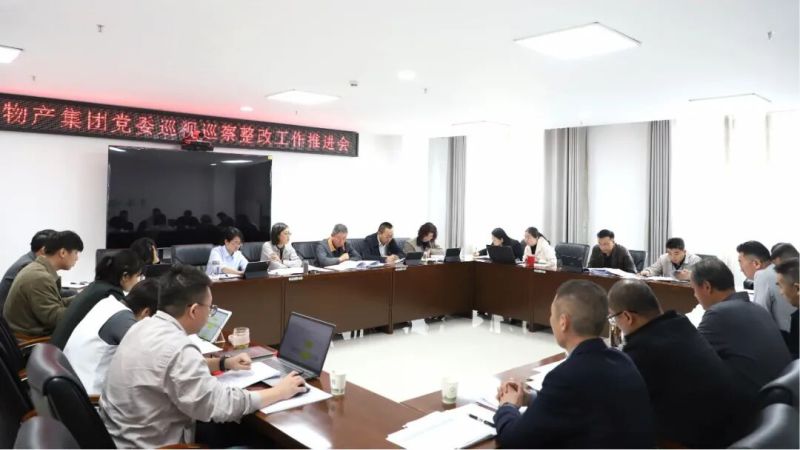 集团党委召开巡视巡察整改工作推进会