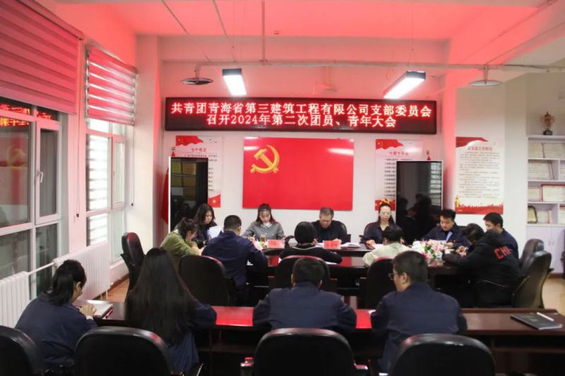团聚新力量 青春再起航&mdash;&mdash;三建公司团支部召开换届选举大会