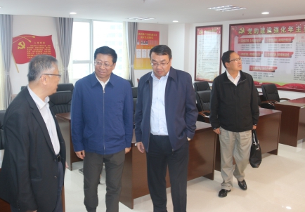 青海省副省长、省国资委党委书记、主任王黎明，莅临伟德国际1946bv官网调研指导工作