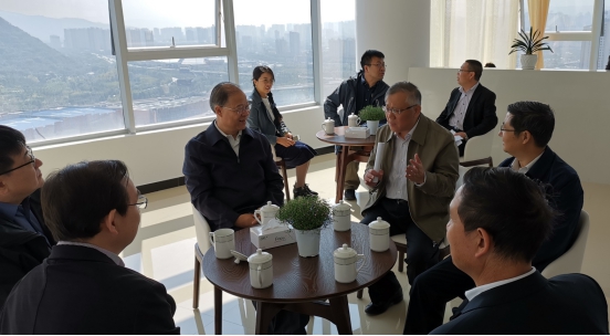 中华全国总工会宣传教育部部长刘迎祥一行莅临伟德国际1946bv官网调研职工思想状况情况