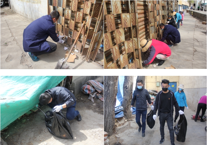 中共青海省第三建筑工程有限公司支部委员会开展&ldquo;党旗领航，爱卫同行&rdquo;主题党日活动